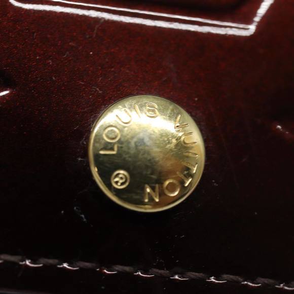LOUIS VUITTON Vernis Anvelop Cult De Vuitto Case Amarante M91409 LV Auth am6684 - Picture 8 of 16